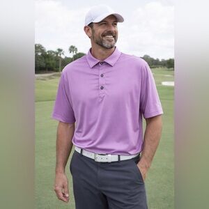FootJoy Lavender Performance Golf Polo Shirt